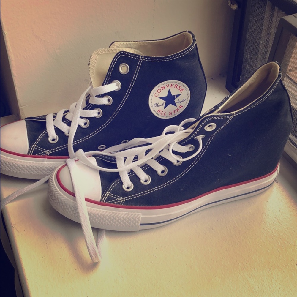 Women’s converse all star wedge high top